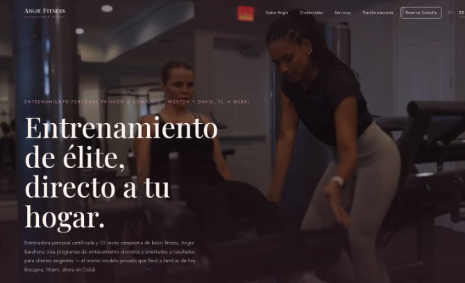 Angie Fitness Coach