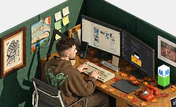 Desk of Ry