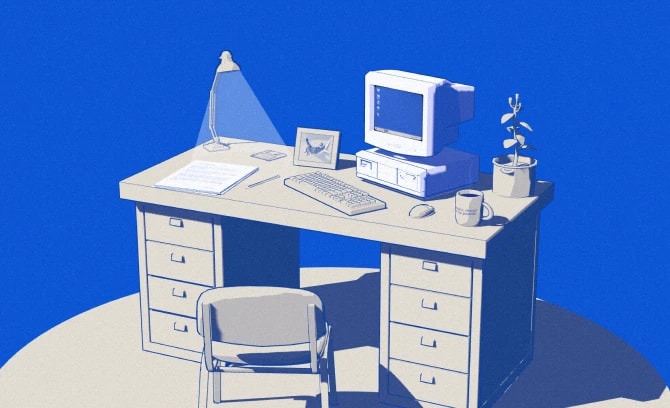 A Pretty Cool Interactive Desk